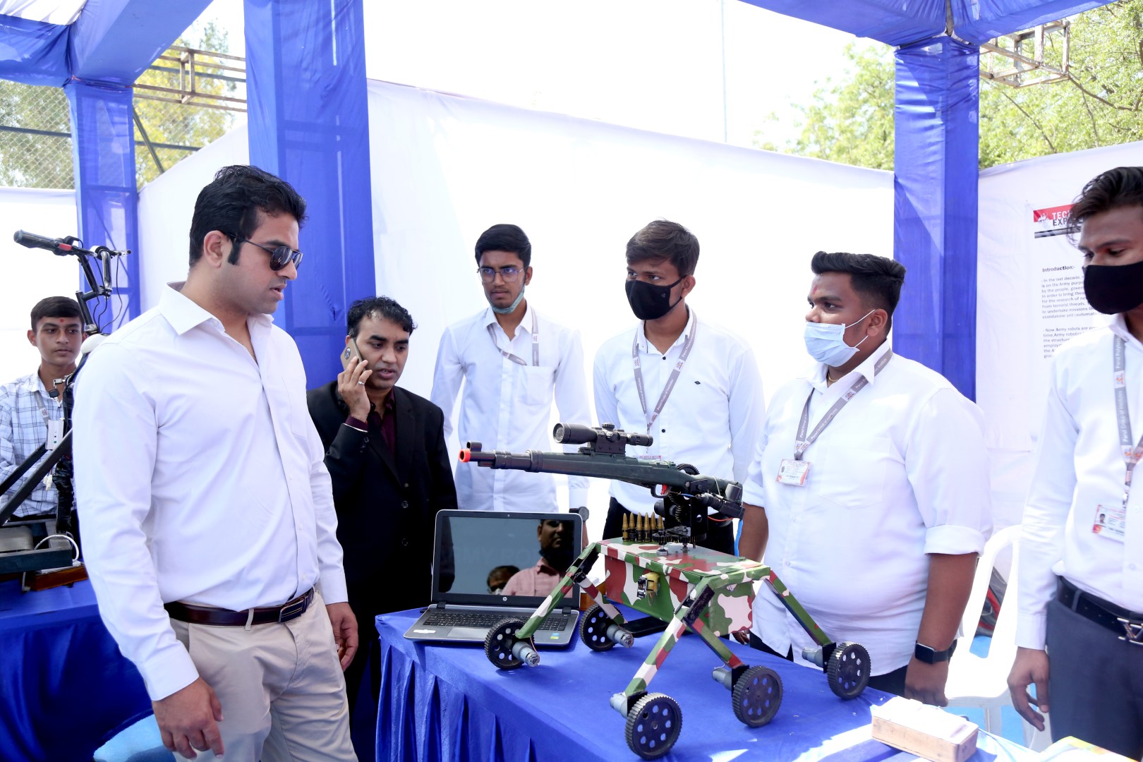 Final Year Students Come Together to Showcase their Innovative Solutions through their Final Projects at the 9th edition of TechExpo.